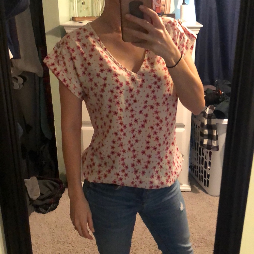 Floral blouse